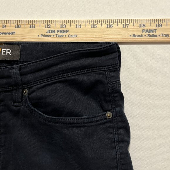 DU/ER N2X Slim Fit Pants Casual Stretch Chino Comfy Black Men's size 33x31 - Picture 7 of 8